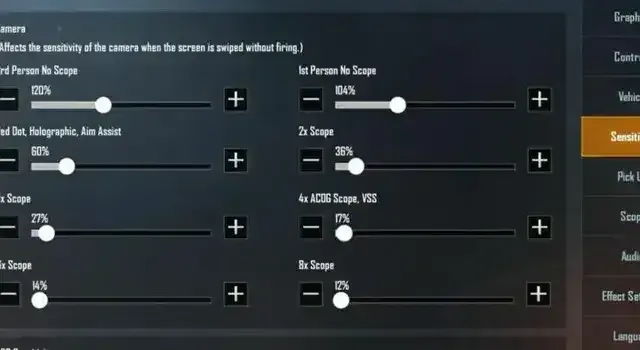 أفضل إعدادات ببجي موبايل PUBG Mobile
