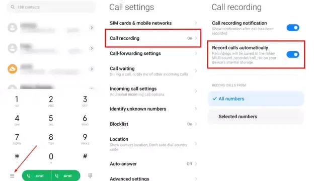 برنامج لتسجيل المكالمات للايفون