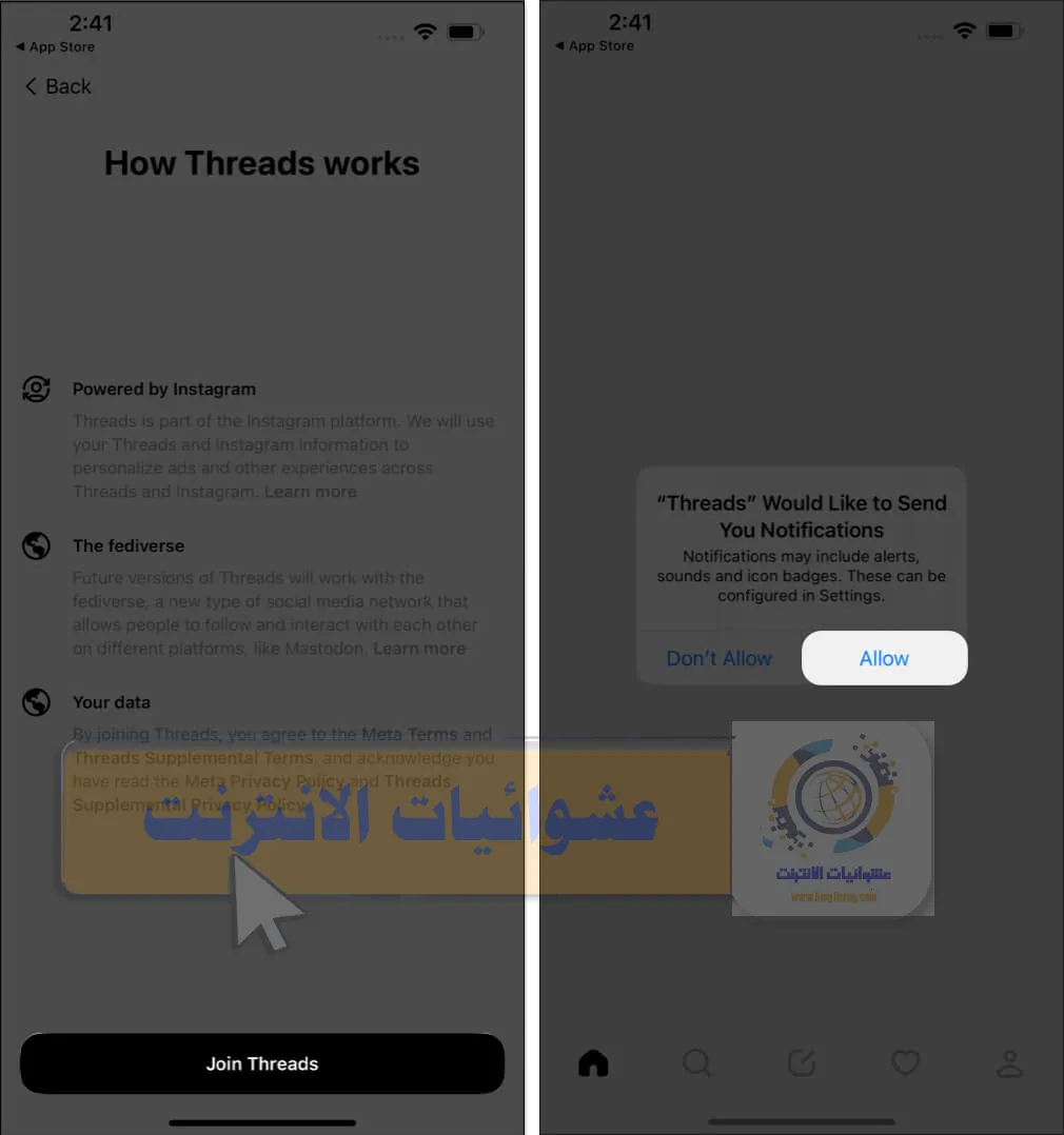 تطبيق Instagram Threads للايفون, كيفية تحميل وتثبيت تطبيق Threads على iPhone, طريقة تسجيل الدخول إلى تطبيق Instagram Threads, كيفية إرسال رسائل نصية عبر تطبيق Threads على iPhone, استخدام تطبيق Instagram Threads لمشاركة الصور والفيديوهات, تفعيل ميزة تتبع الموقع في تطبيق Threads على iPhone, كيفية إنشاء قائمة أفراد مفضلين في تطبيق Instagram Threads, استخدام ملصقات ورموز تعبيرية في تطبيق Threads على iPhone, طرق الاستفادة من ميزة الرسائل الصوتية في تطبيق Instagram Threads, كيفية مشاركة القصص المصغرة والحالة في تطبيق Threads على iPhone.
