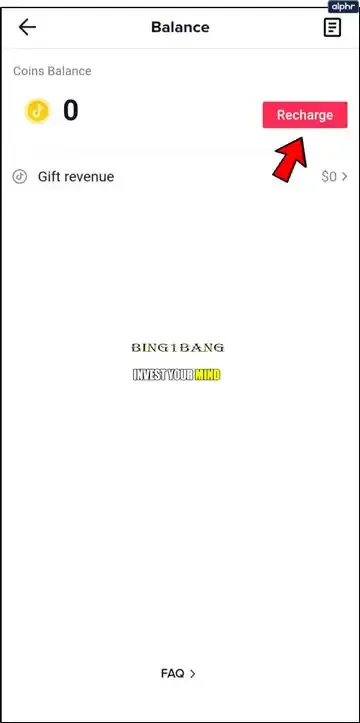 سحب نقاط التيك توك