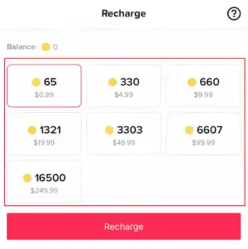 بيع نقاط تيك توك