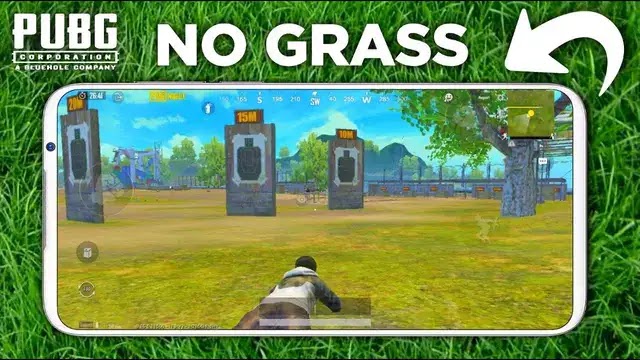 ملف إخفاء العشب والاشجار وثبات السلاح ببجي تحديث 2.5