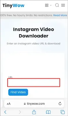 برنامج يحفظ الفيديوهات من الانستقرام للآيفون